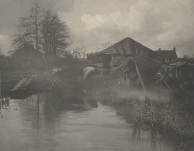 A Norfolk Boat-Yard by Peter Henry Emerson and T.F. Goodall