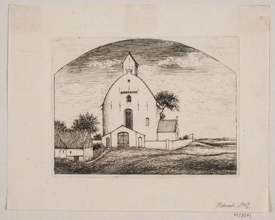 Bjernede Church by Peter Herman Rasmussen