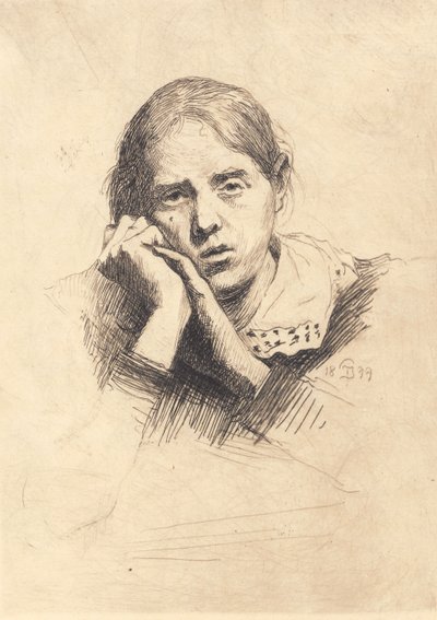 Portrait of My Wife by Peter Vilhelm Ilsted