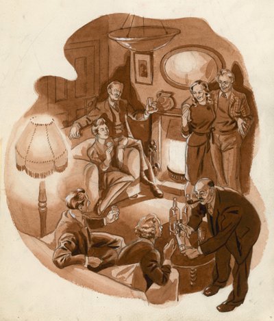 1950s domestic scene by Peter Jackson