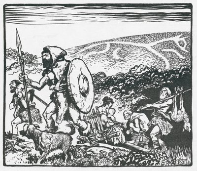 Ancient Britons Treading the Ridgeway – the White Horse May Have Been Made by Them by Peter Jackson