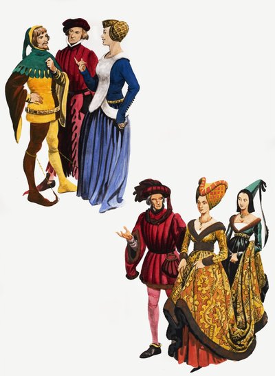 Costumes from the Middle Ages by Peter Jackson