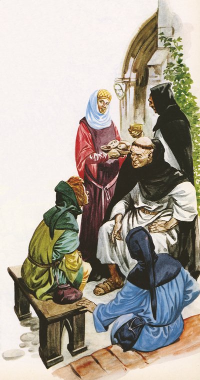 Dominican friars by Peter Jackson