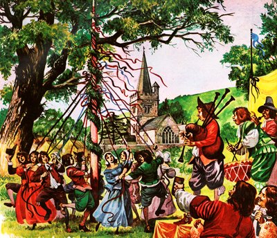 England Becomes Merry Again after the Restoration by Peter Jackson