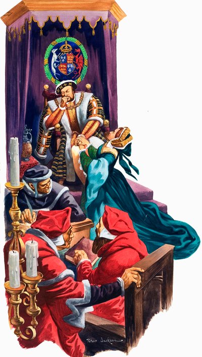 King Henry VIII Decided to Divorce His Wife, Catherine of Aragon by Peter Jackson