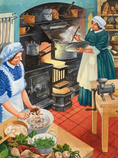Kitchen Scene by Peter Jackson