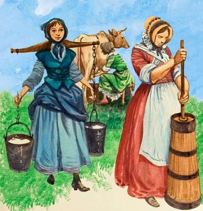 Milking by Peter Jackson