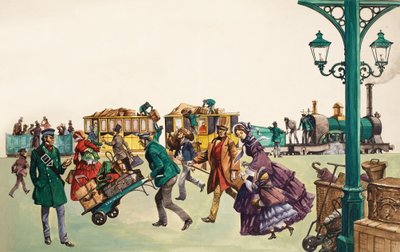 Once Upon a Time... a railway station one hundred years ago by Peter Jackson