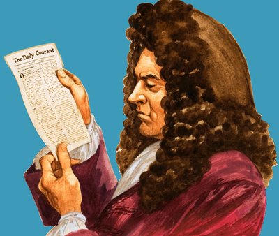 Reading the Daily Courant by Peter Jackson