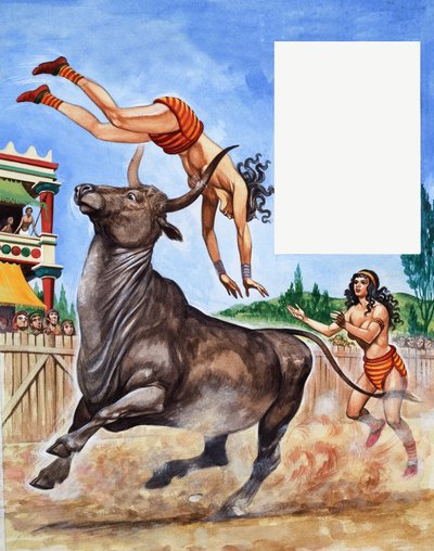 The Bull-Ring of King Minos by Peter Jackson