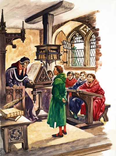 The Wonderful Story of Britain: Schools in the Middle Ages by Peter Jackson