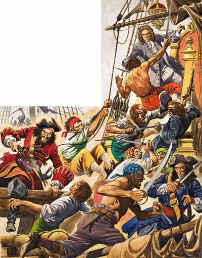 The Wonderful Story of Britain: When Pirates Sailed the Seas by Peter Jackson