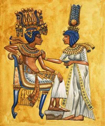 The Rich Robes and Head-Dresses of Ancient Egypt by Peter Jackson