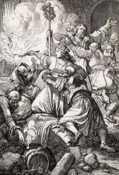 Greek War of Independence: The Third Siege of Missolonghi by Peter Johann Nepomuck Geiger