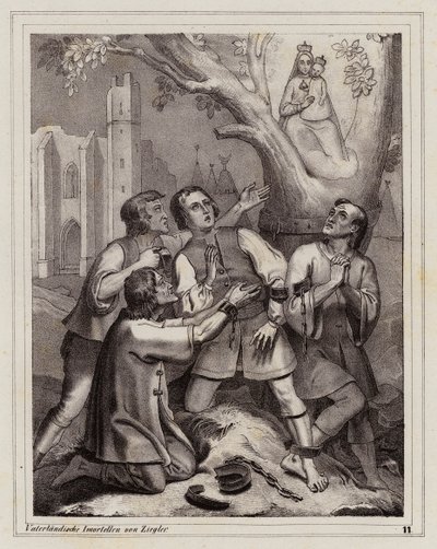 Apparition of the Virgin, Hietzing, Vienna by Peter Johann Nepomuk Geiger