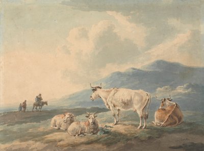 Mountain Landscape by Peter La Cave