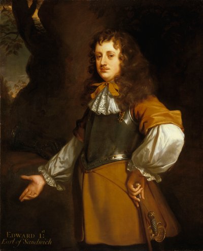 Edward Montagu by Peter Lely