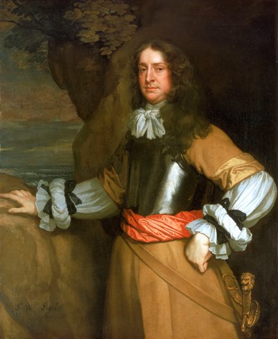 Flagmen of Lowestoft: Vice-Admiral Sir William Berkeley by Peter Lely