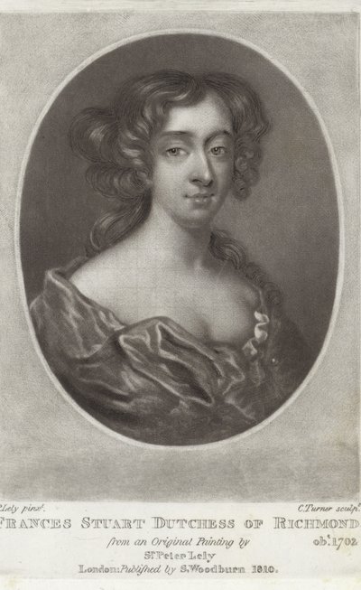Frances Stuart by Peter Lely