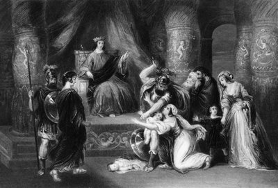 And the King said, Divide the living child in two by Peter Lightfoot