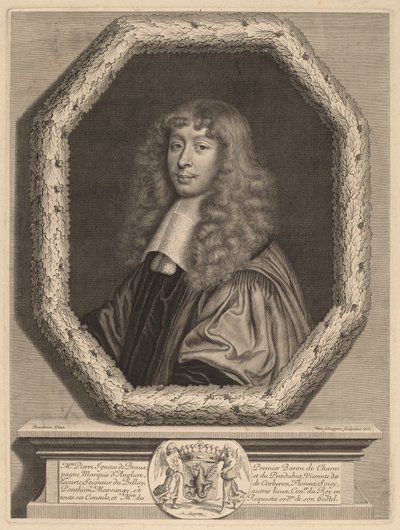 Pierre Ignace de Braux by Peter Ludwig van Schuppen after Henri Beaubrun