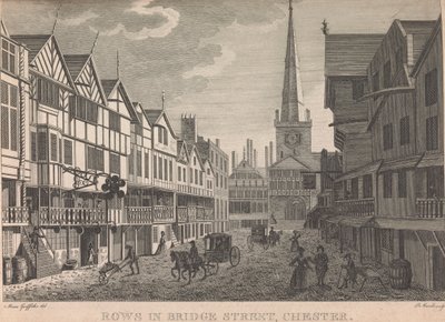 Rows in Bridge Street, Chester; page 64 (Volume One) by Peter Mazell