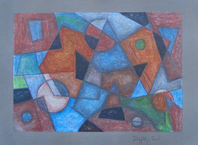 UPWARD THRUST, 2021 by Peter McClure
