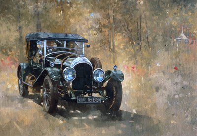3 Litre Bentley at Cottesbrooke by Peter Miller