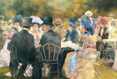 Waiting for the Paddle Steamers by Peter Miller