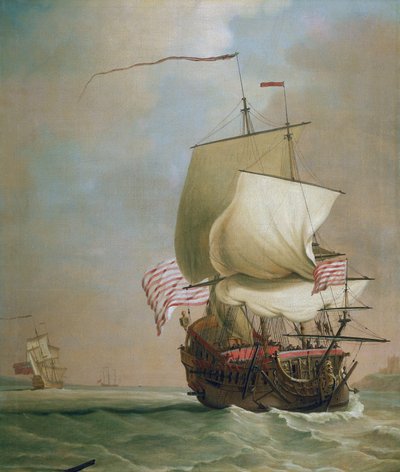 A Commercial Ship of the British East India Company by Peter Monamy