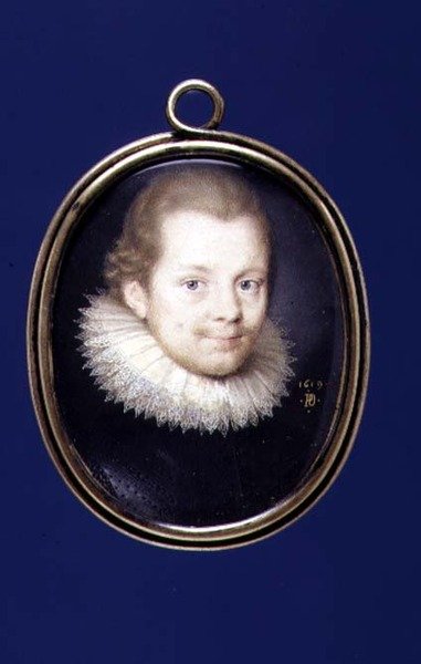 Portrait Miniature of Sir Kenelm Digby by Peter Oliver