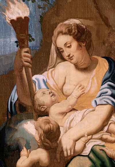 Allegory of Charity Enlightening the World by Peter Paul (after) Rubens