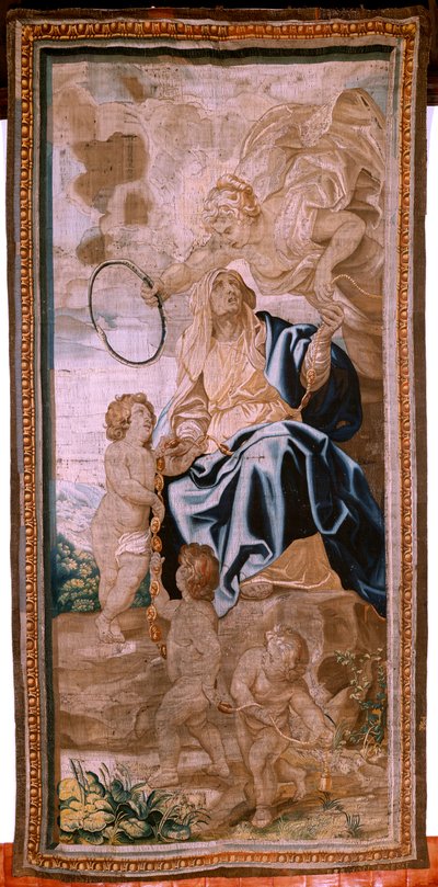 The Triumph of the Eucharist: The Succession of the Popes by Peter Paul (after) Rubens