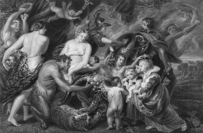 Peace and War by Peter Paul (after) Rubens