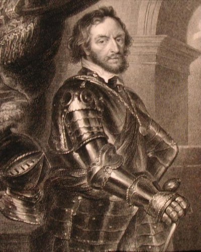 Portrait of Thomas Howard (1585-1646) 2nd or 14th Earl of Arundel by Peter Paul (after) Rubens