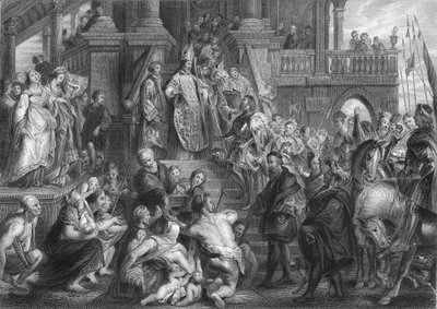 St Bavon by Peter Paul (after) Rubens