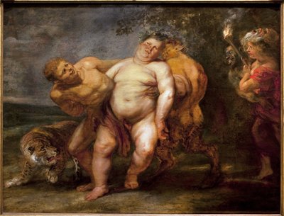Silene Drunk by Peter Paul (circle of) Rubens