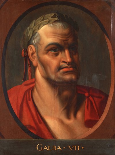 Portrait of Emperor Galba by Peter Paul (school of) Rubens