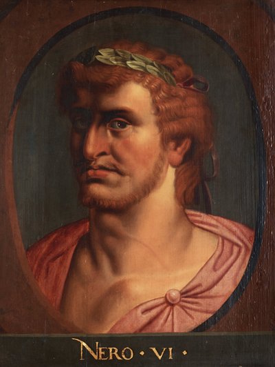Portrait of Nero by Peter Paul (school of) Rubens