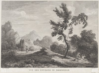 View of Birmingham, ca. 1755 by Peter Paul Benazech