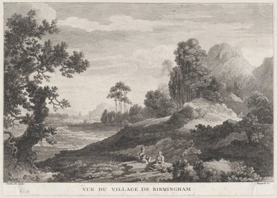 View of the Village of Birmingham, ca. 1755 by Peter Paul Benazech