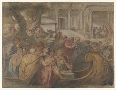 Arrival of Odysseus and Companions at Circe by Peter Paul Rubens (possibly)