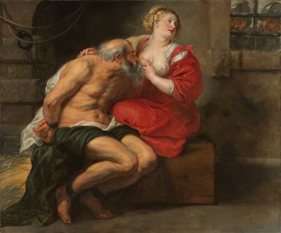 Cimon and Pero by Peter Paul Rubens (workshop of)