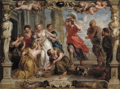 Achilles Discovered by Ulysses Among the Daughters of Lycomedes at Skyros, 1630-1635 by Peter Paul Rubens