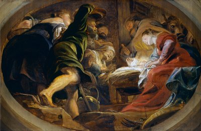 Adoration of the Shepherds by Peter Paul Rubens