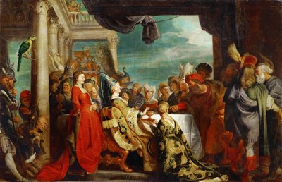 Alboin and Rosamund by Peter Paul Rubens