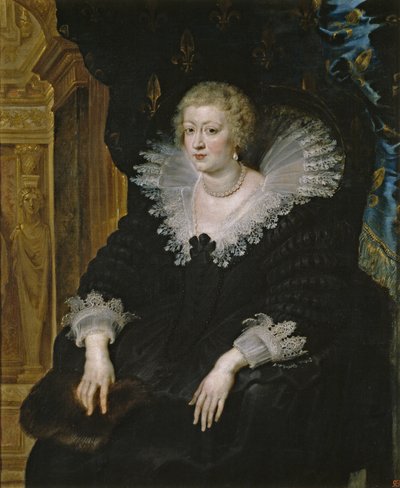 Anne of Austria (1601-1666) by Peter Paul Rubens