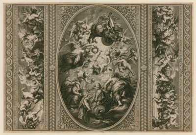 Ceiling of the Banqueting House in Whitehall by Peter Paul Rubens