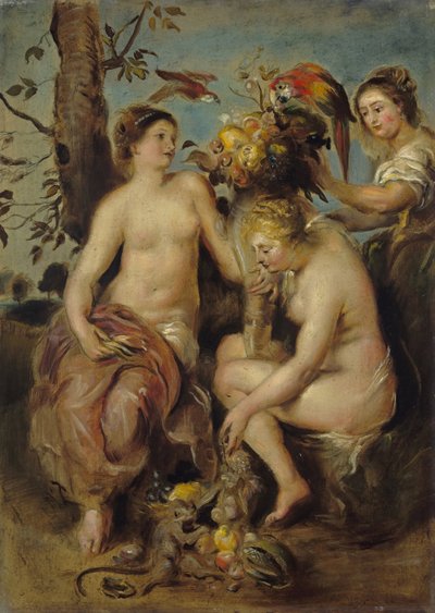 Ceres and the Nymphs, Copy after Rubens