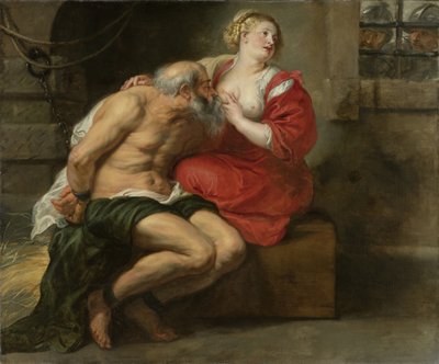 Cimon and Pero, c1630 by Peter Paul Rubens